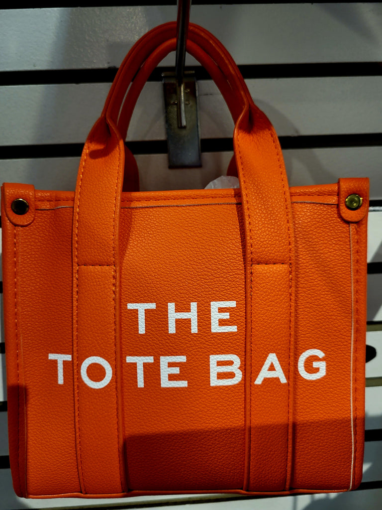 Orange Tiny Tote Bag