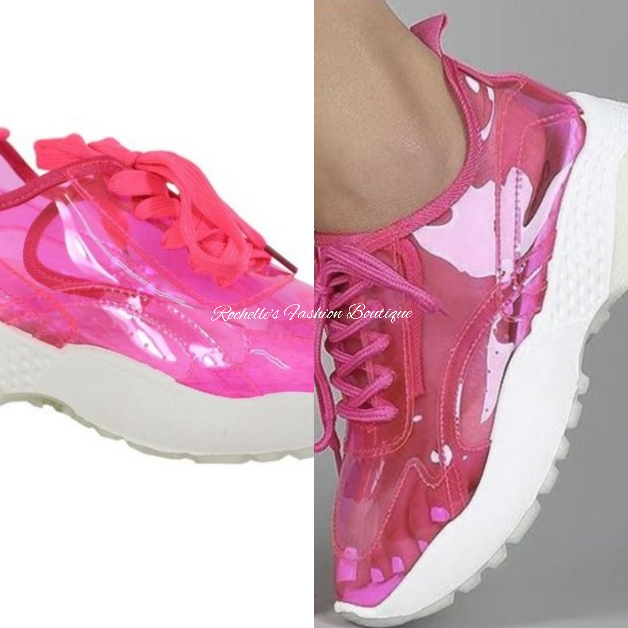 Fuschia pink sneakers online