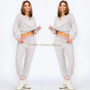 Lite Grey Soft Jogger Pants