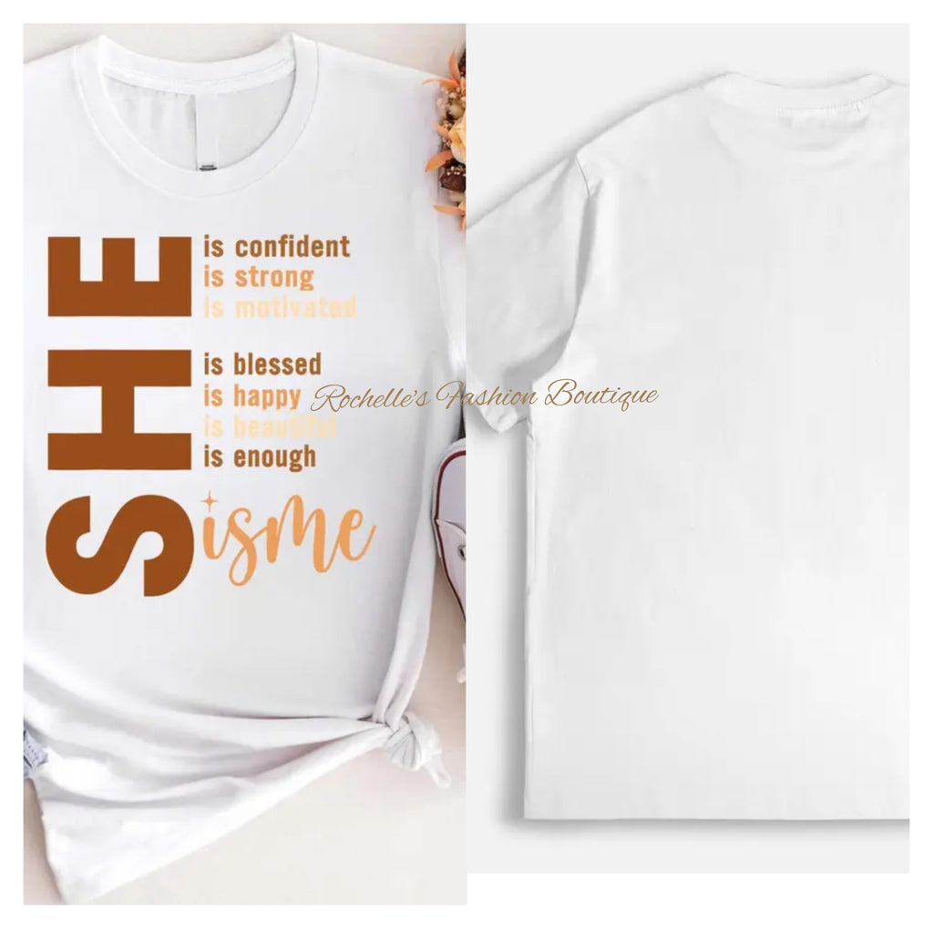 White She Is Me T-Shirt