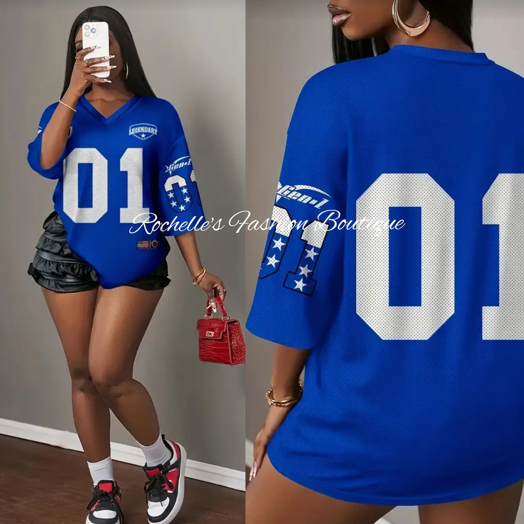 Blue Jersey Shirt
