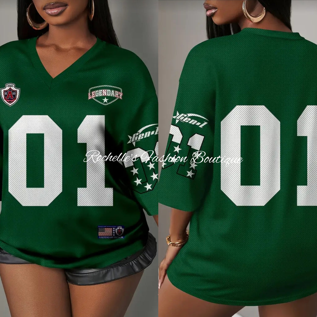 Green Jersey Shirt