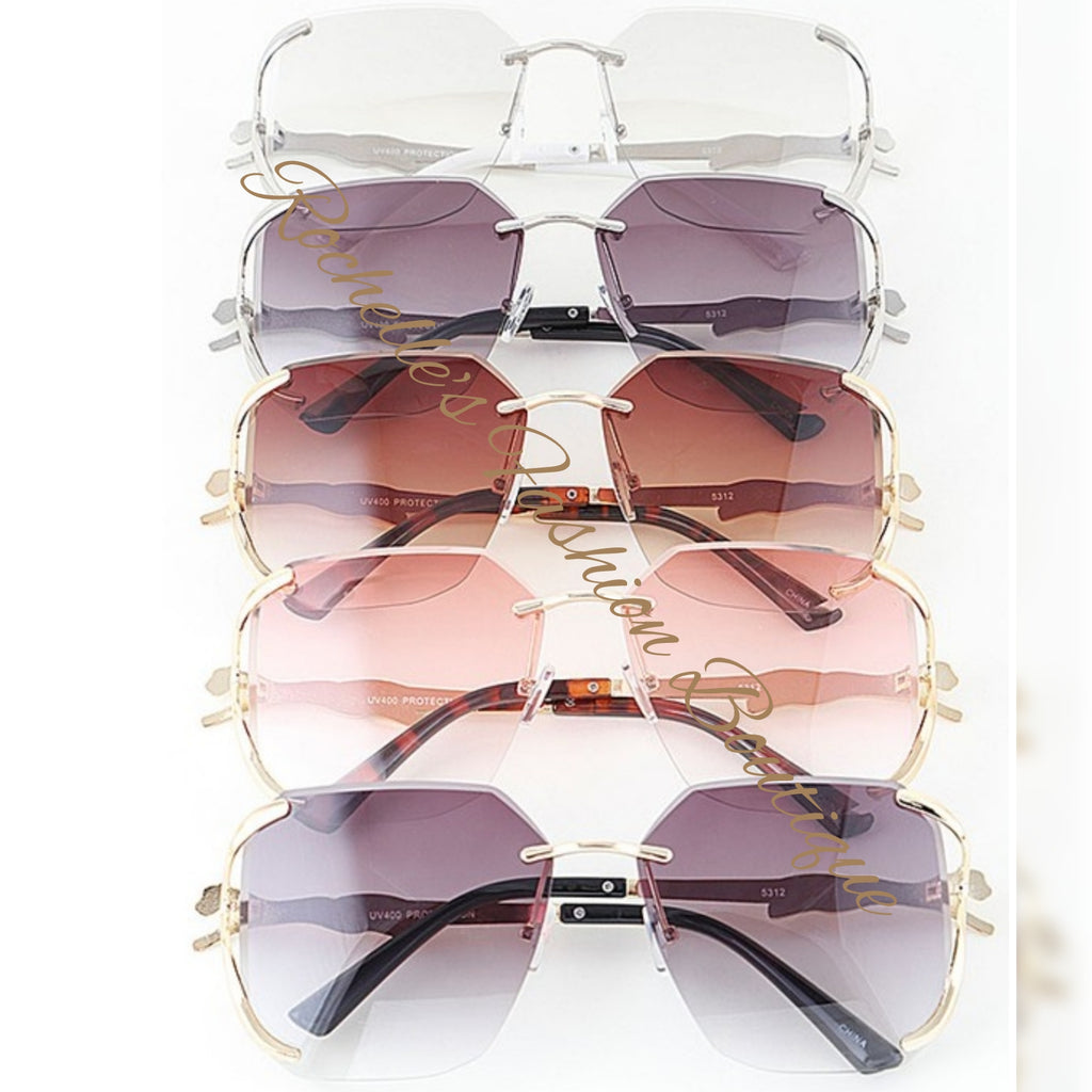 Leaping Cheetah Miminal Sunglasses