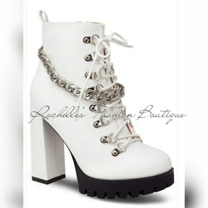 LIANE-3-IT White Booties