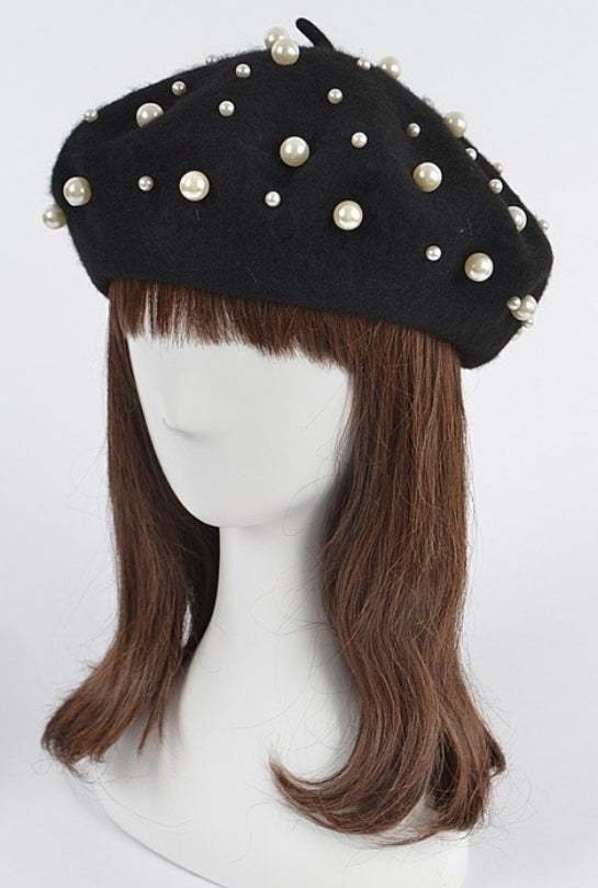 Black Pearl Fashionable Hat