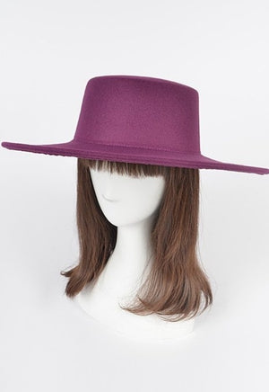 Purple Fedora Hat