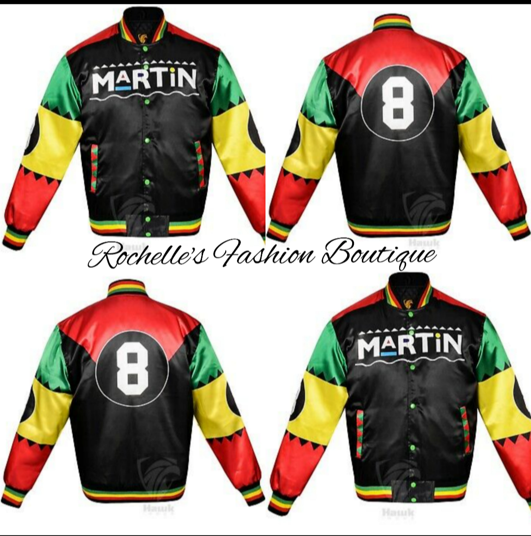 Black Multi Martin Lawrence Jacket
